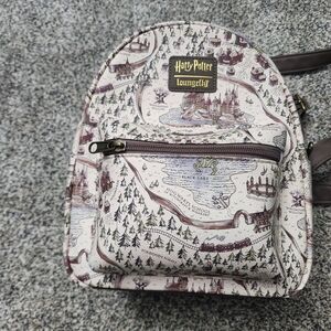 Harry Potter Loungefly Map Mini Backpack